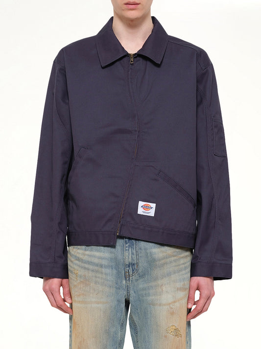 Image of Coats & Jackets. Product name - Dickies x UC Blouson in Navy colour by brand - UNDERCOVER
