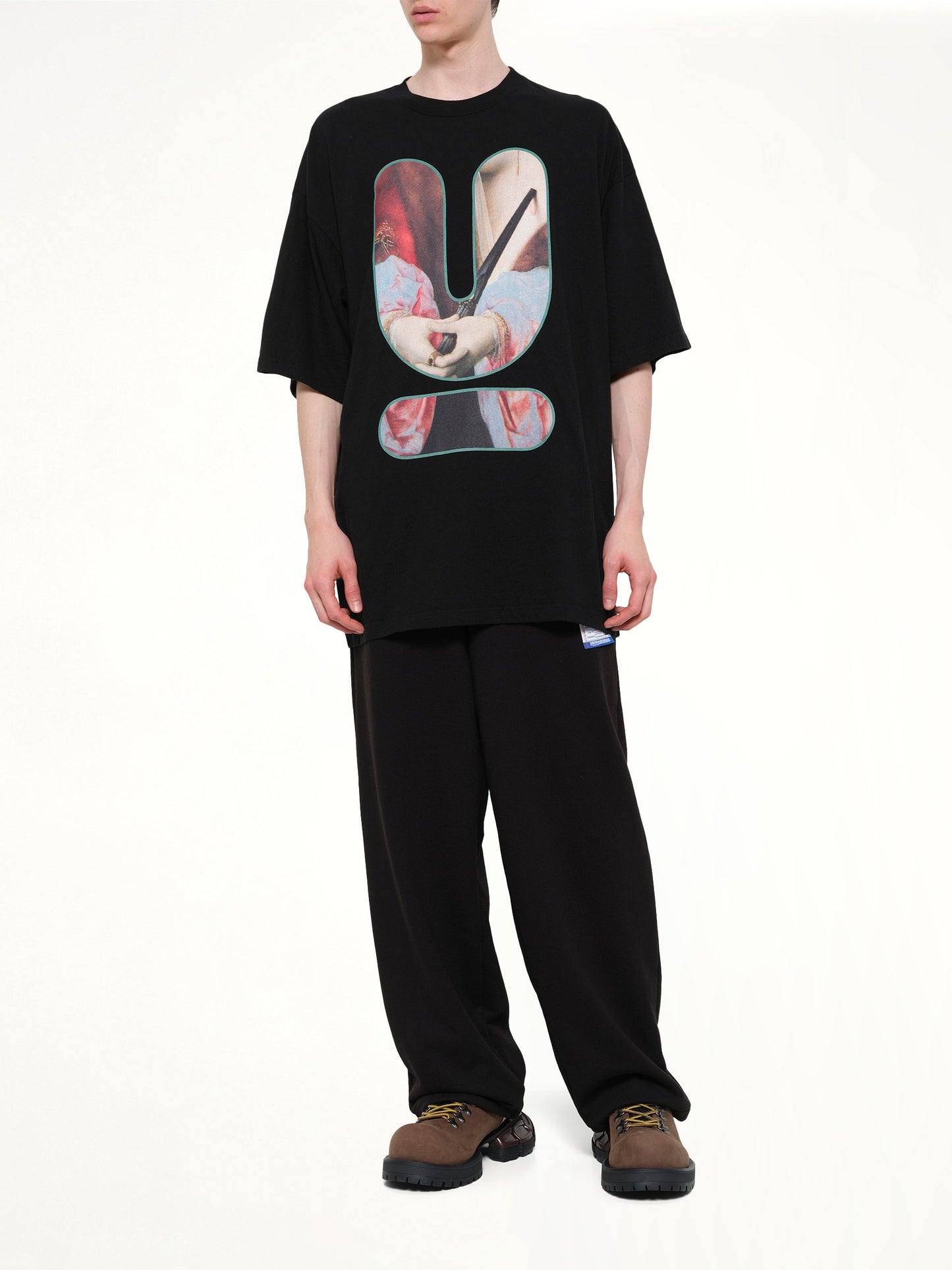 UNDERCOVER Portrait U Logo T-Shirt (Black)