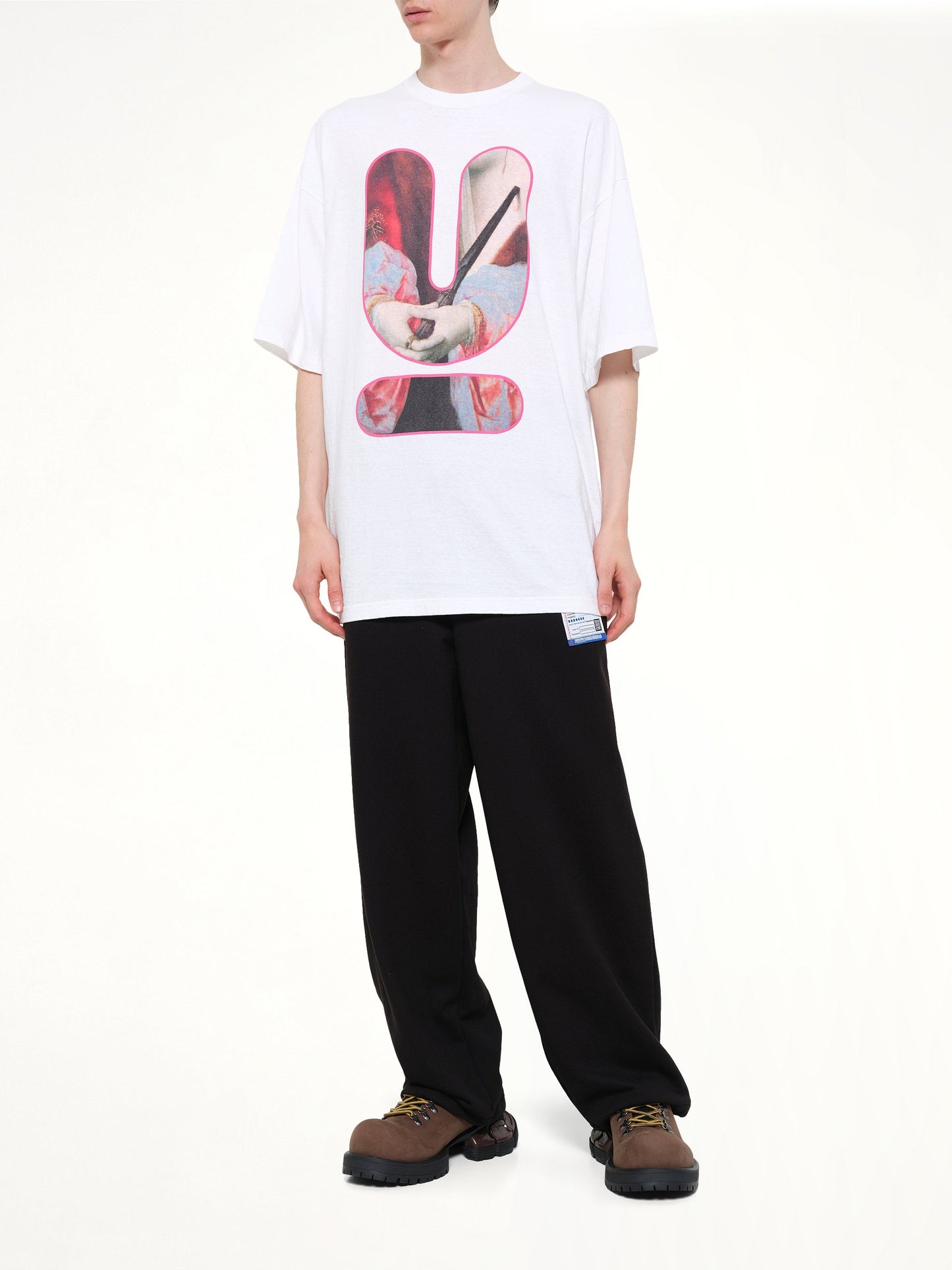 UNDERCOVER Portrait U Logo T-Shirt (White)