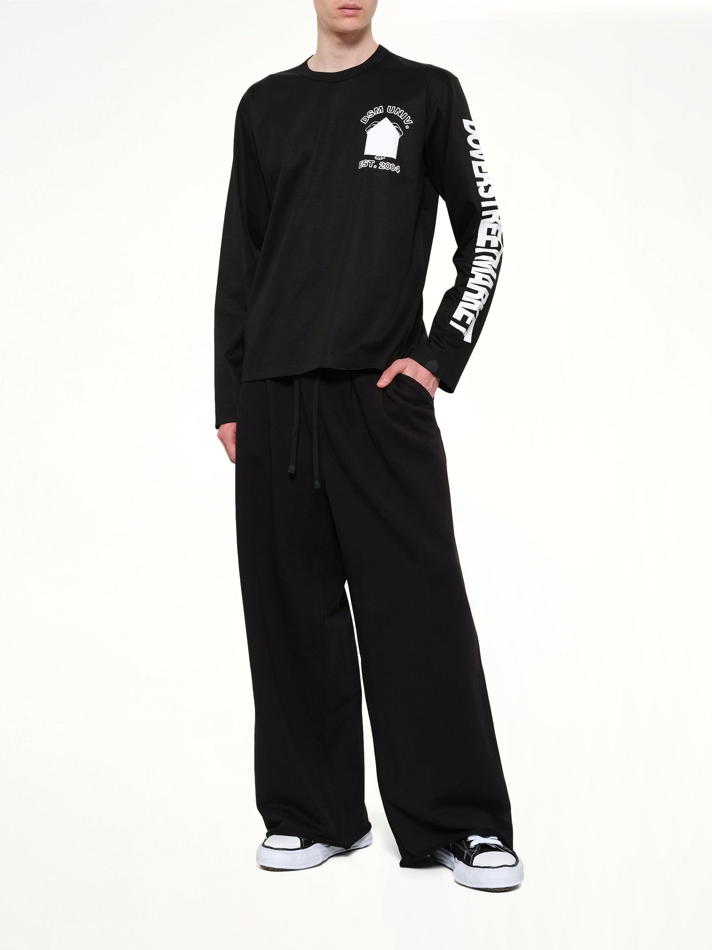 DSM KEI NINOMIYA DSMU Long Sleeve T-Shirt (Black)