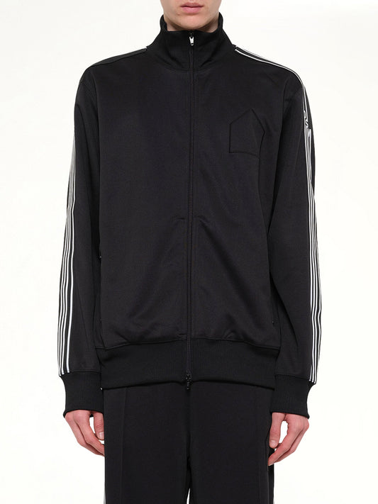 Image of Coats & Jackets. Product name - Tracksuit Jacket in Black colour by brand - DSM KEI NINOMIYA