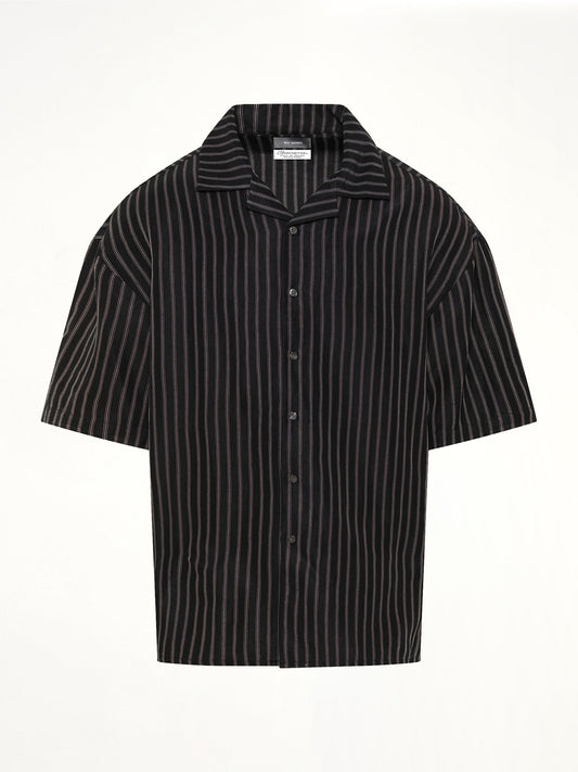 WILLY CHAVARRIA Camp Collar SS Shirt (Black)