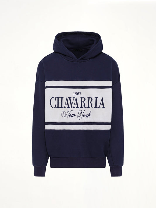 WILLY Chavarria Stripe Gilroy Hoodie (Blue)