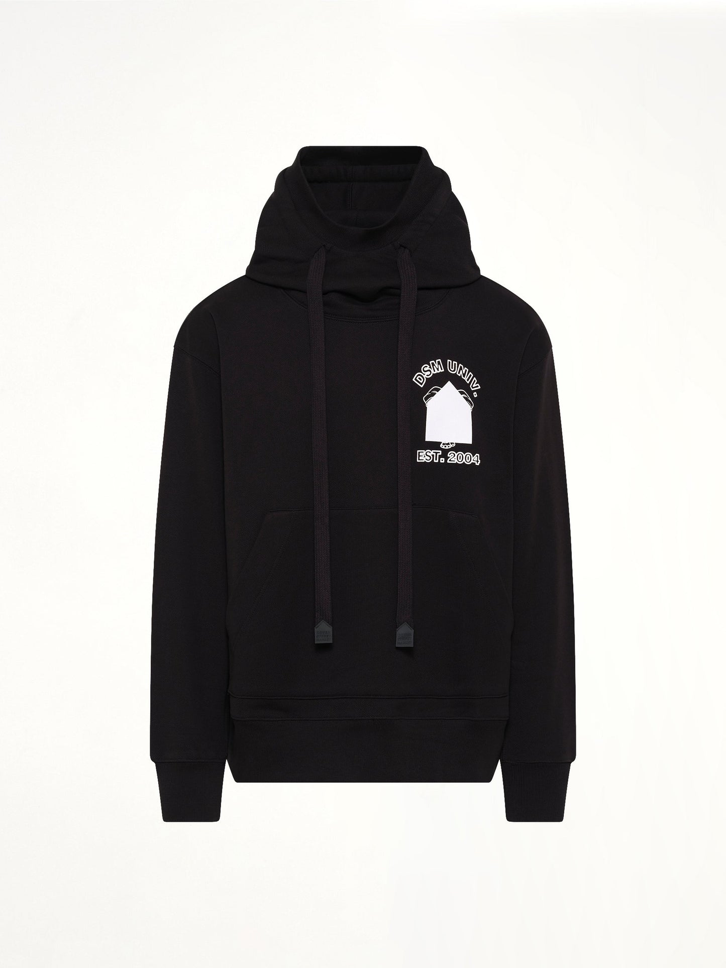 DSM KEI NINOMIYA Pile Knit Oversized Hoodie (Black)