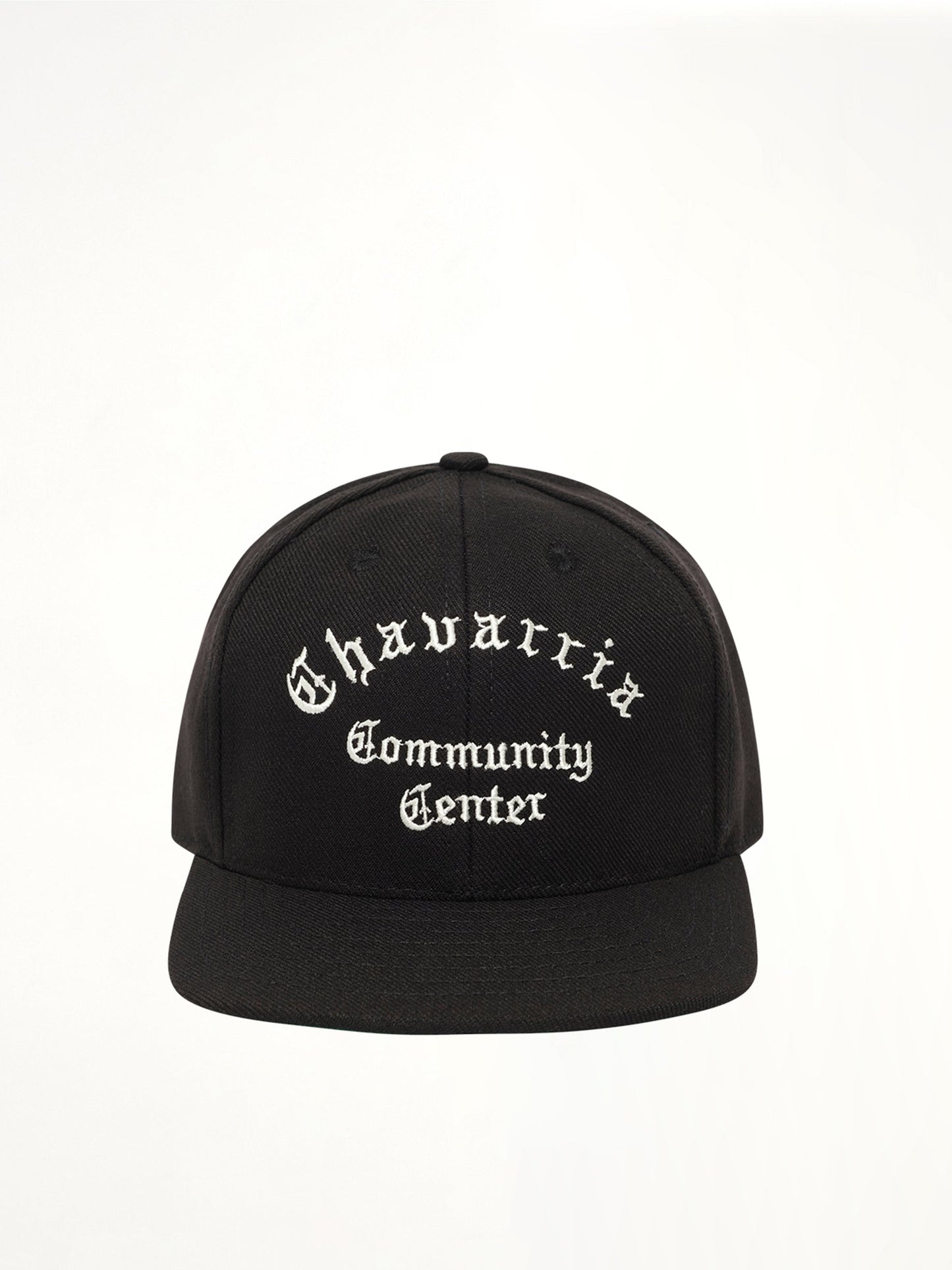 Image of Hats. Product name - Chavarria Community Center Cap in Black colour by brand - WILLY CHAVARRIA