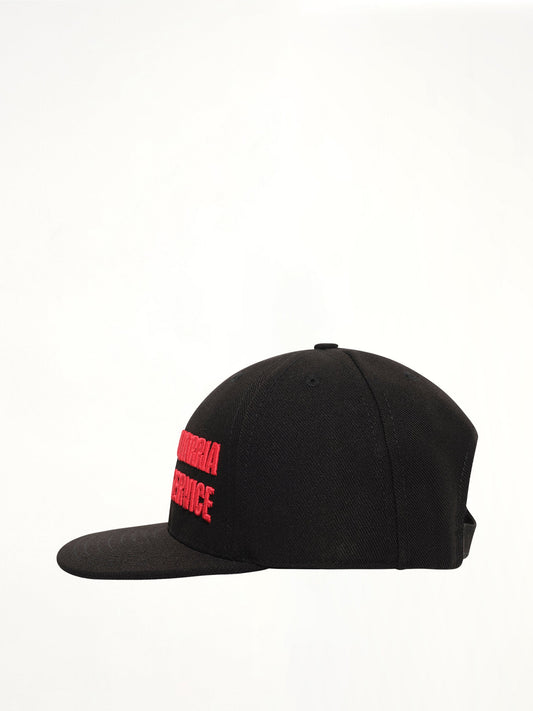 WILLY Chavarria Fashion Service Cap (Black)
