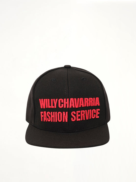 Image of Hats. Product name - Chavarria Fashion Service Cap in Black colour by brand - WILLY CHAVARRIA