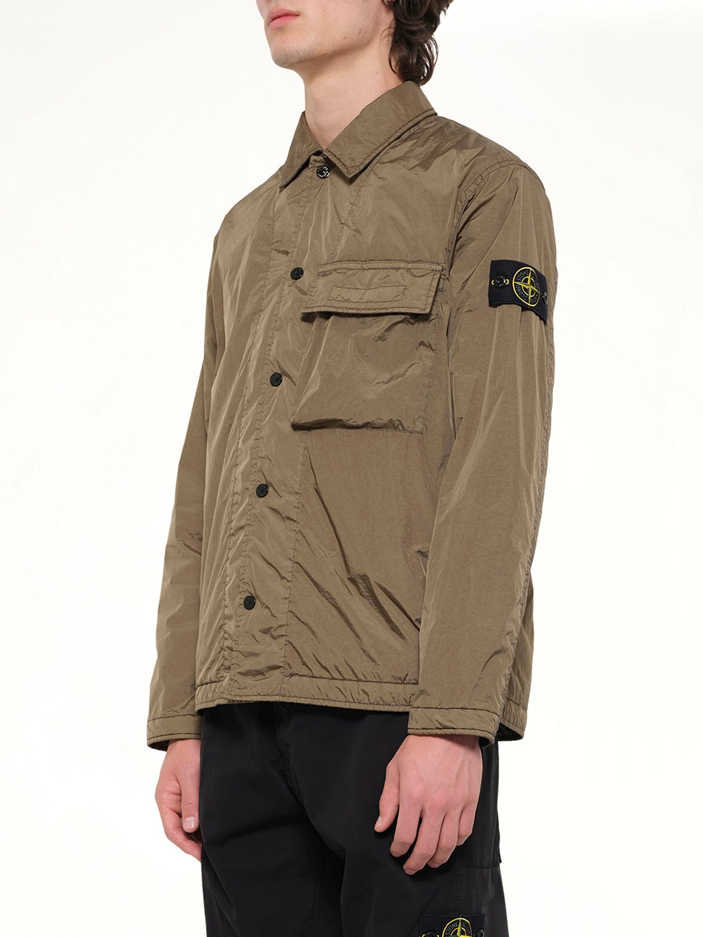 STONE ISLAND 1200002 Shirts (Green)