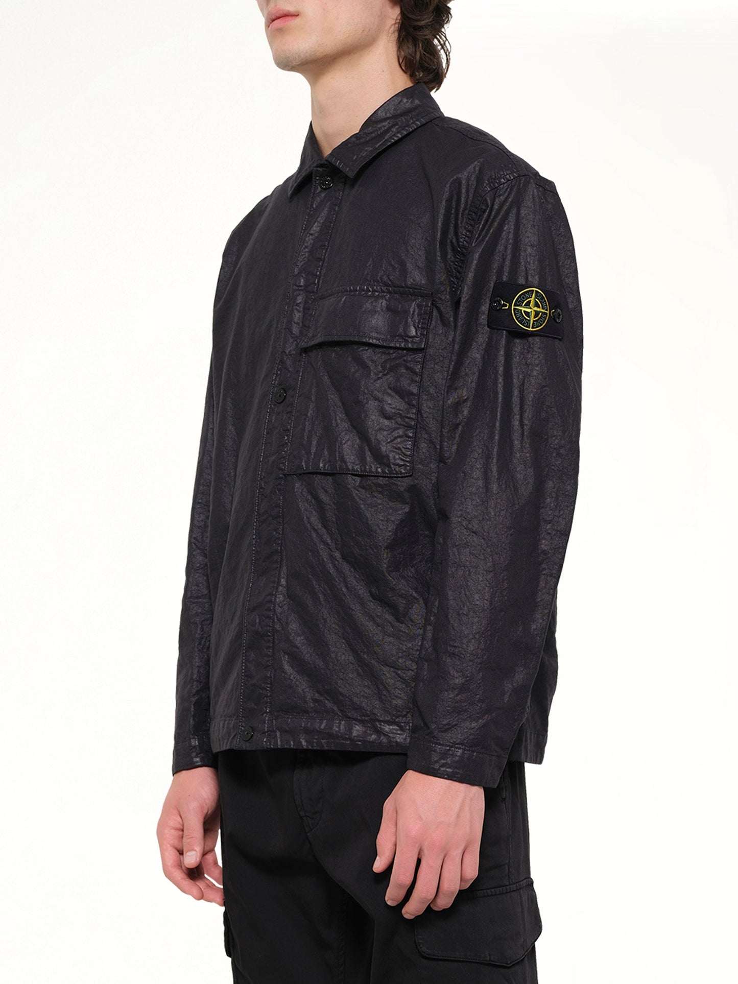 STONE ISLAND 1200003 Shirts (Black)