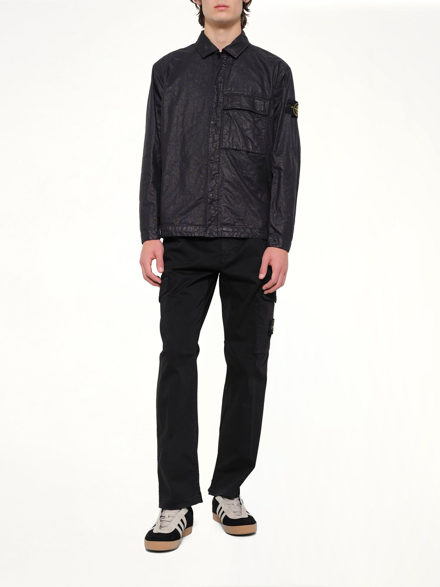 STONE ISLAND 1200003 Shirts (Black)