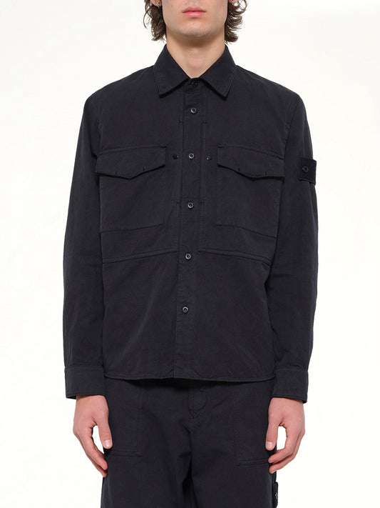 Image of Shirts. Product name - 1200012 Shirts in Navy colour by brand - STONE ISLAND