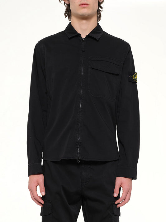 Image of Shirts. Product name - 1200015 Shirts in Black colour by brand - STONE ISLAND