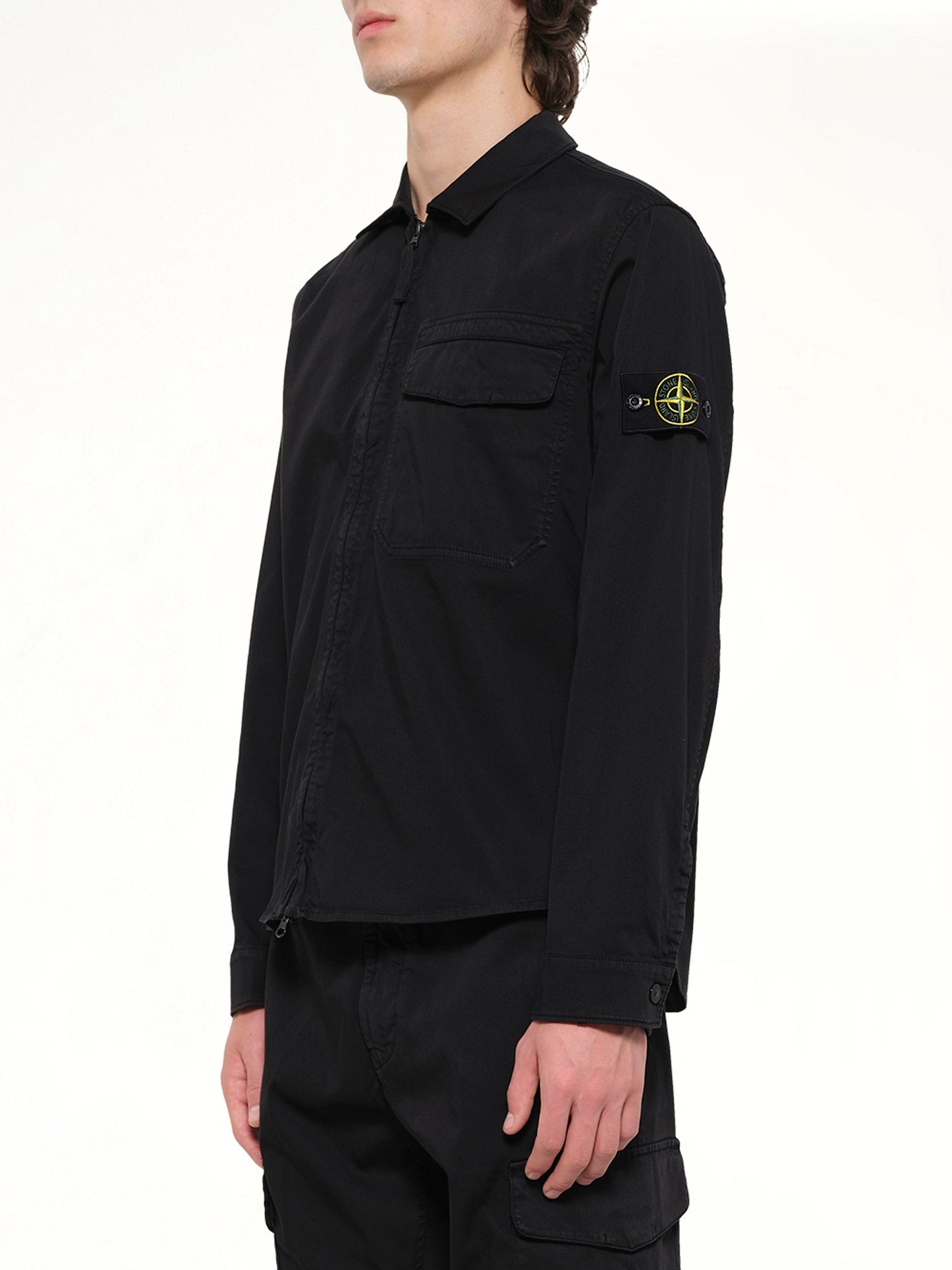 STONE ISLAND 1200015 Shirts (Black)