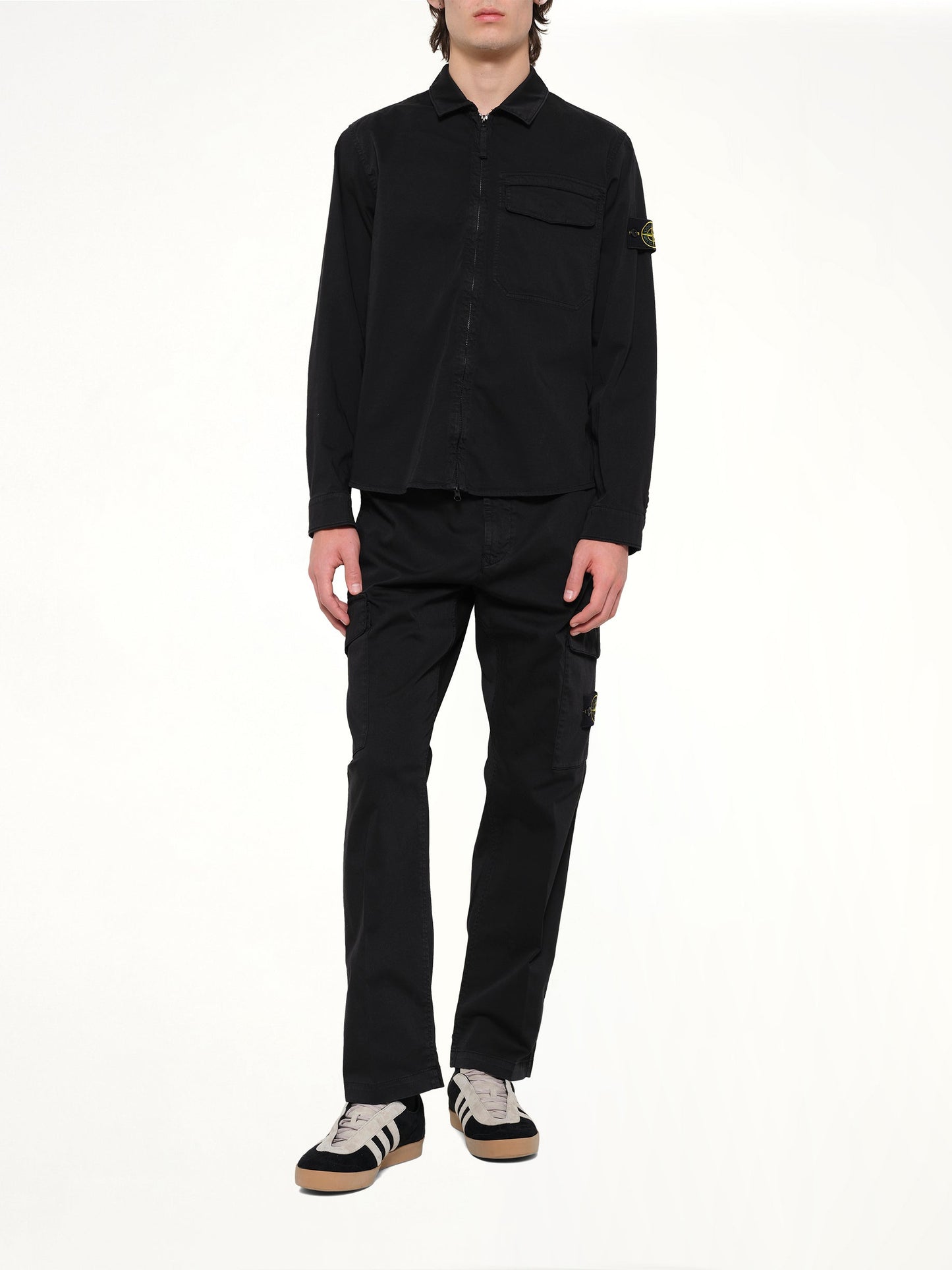 STONE ISLAND 1200015 Shirts (Black)