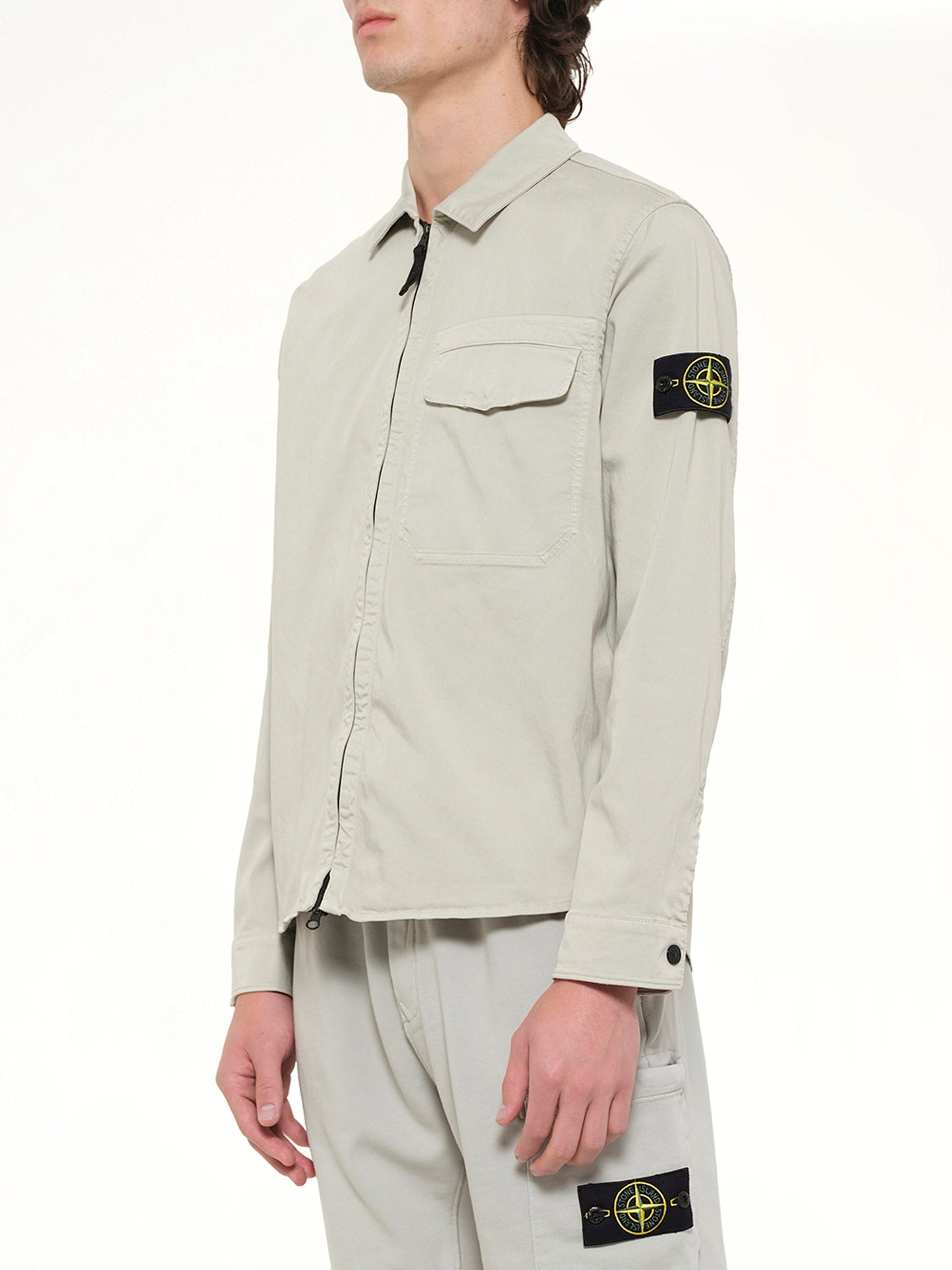 STONE ISLAND 1200015 Shirts (Grey)