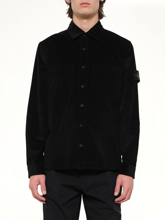 Image of Shirts. Product name - 1200040 Shirts in Black colour by brand - STONE ISLAND