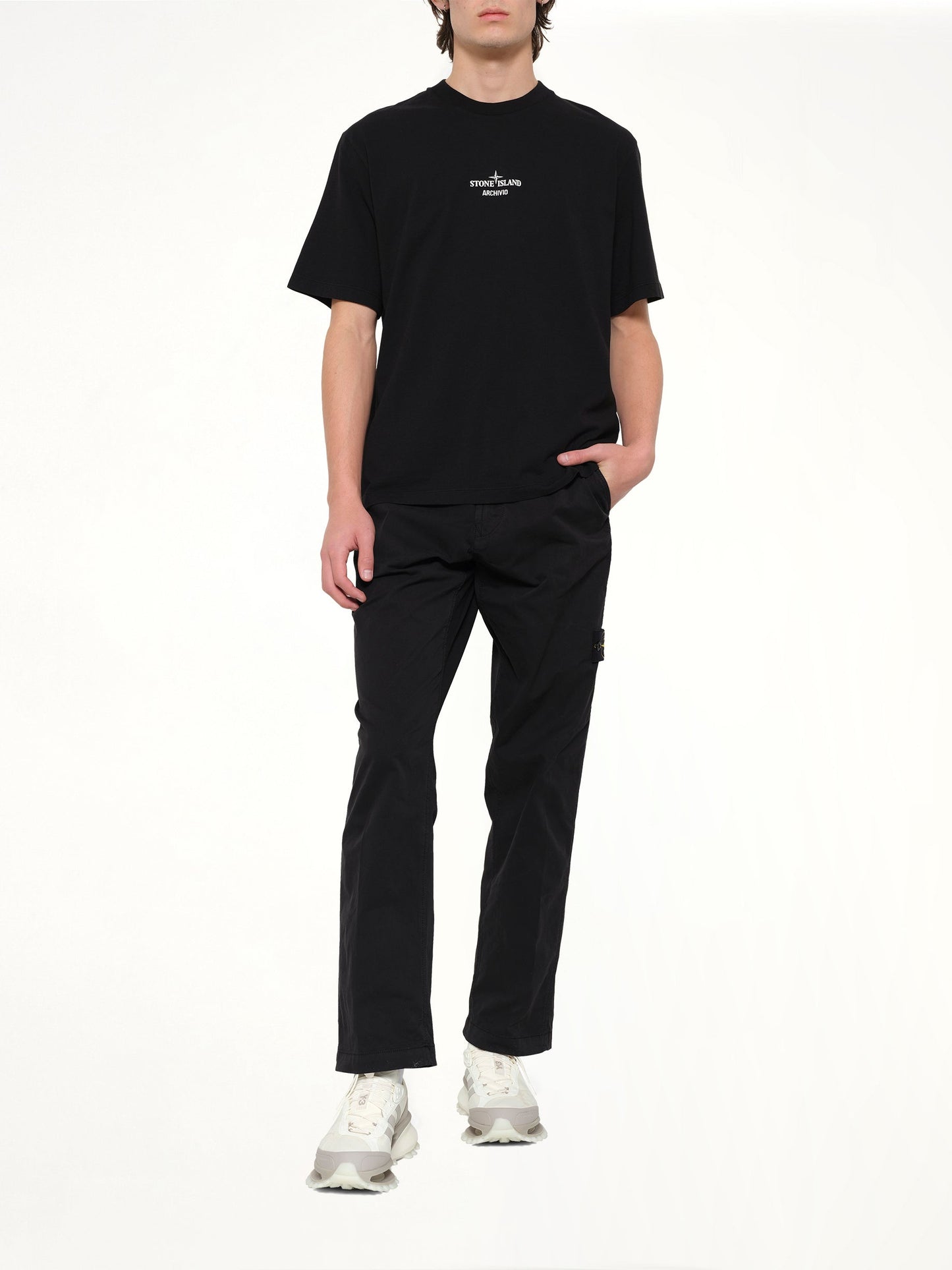 STONE ISLAND 2100023 SS T-Shirt (Black)