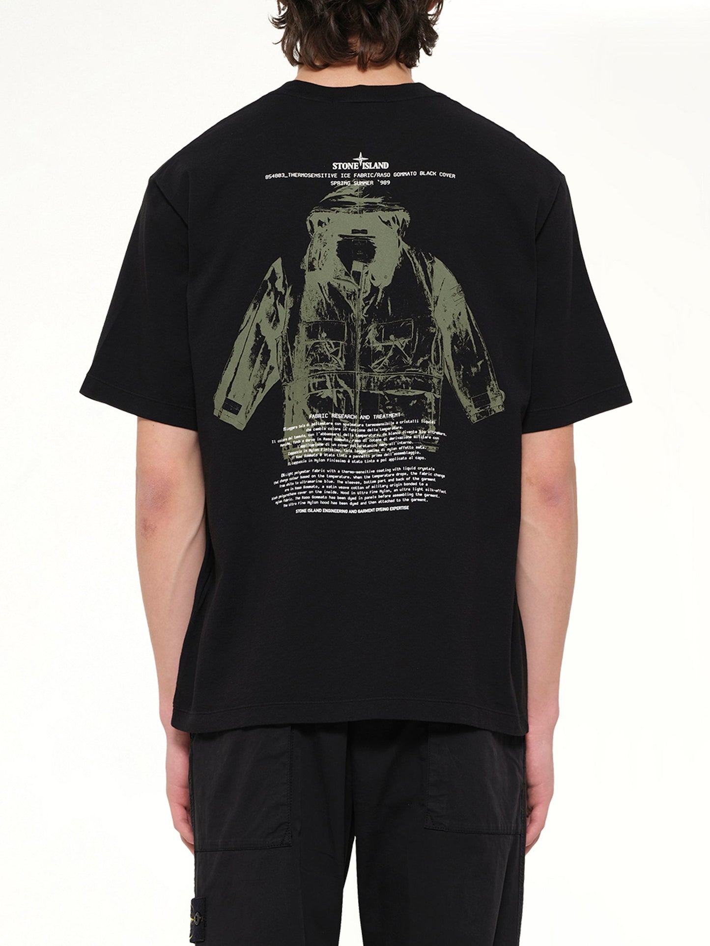 STONE ISLAND 2100023 SS T-Shirt (Black)