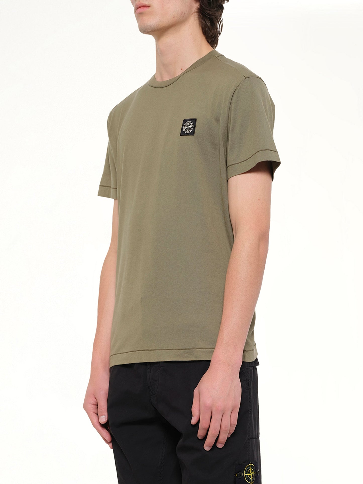 STONE ISLAND 2100027 SS T-Shirt (Green)