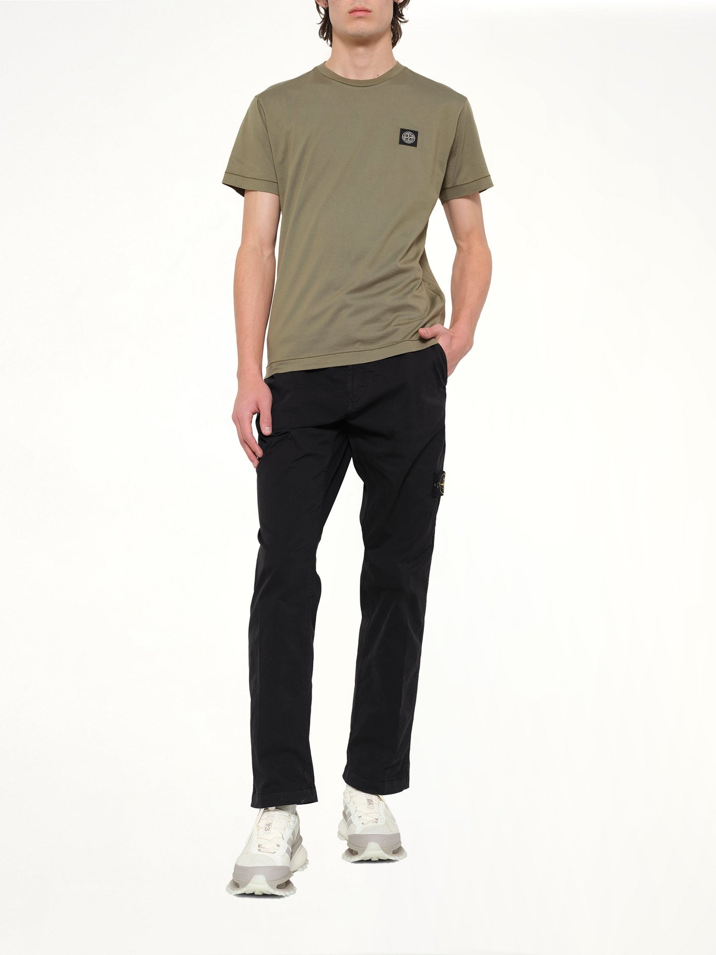 STONE ISLAND 2100027 SS T-Shirt (Green)