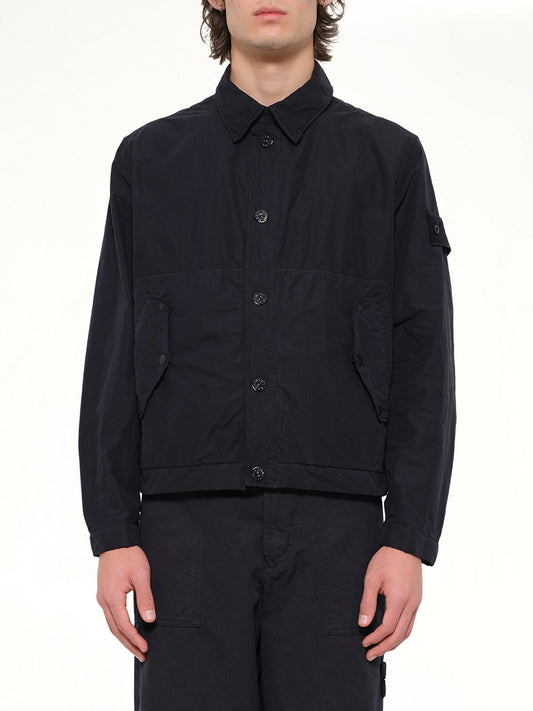 Image of Coats & Jackets. Product name - 4100036 Jacket in Navy colour by brand - STONE ISLAND