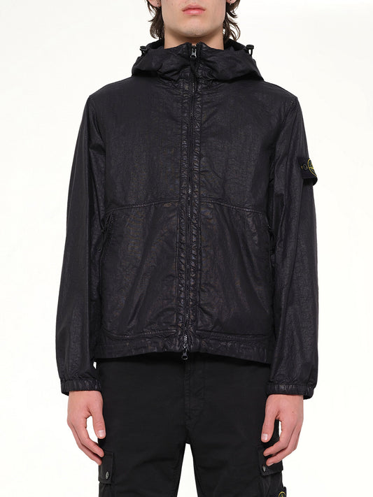 Image of Coats & Jackets. Product name - 4100053 Jacket in Black colour by brand - STONE ISLAND
