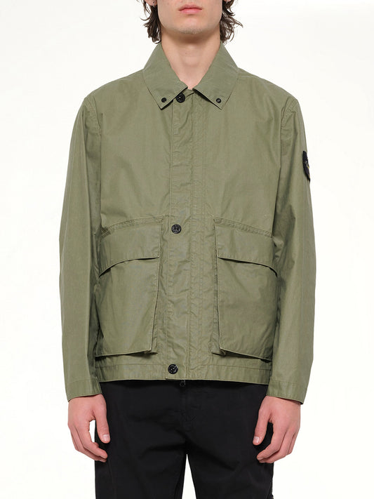 Image of Coats & Jackets. Product name - 4100054 Jacket in Green colour by brand - STONE ISLAND