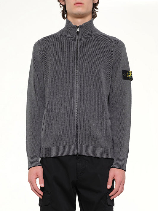 Image of Cardigans. Product name - 5100034 Cardigan in Grey colour by brand - STONE ISLAND