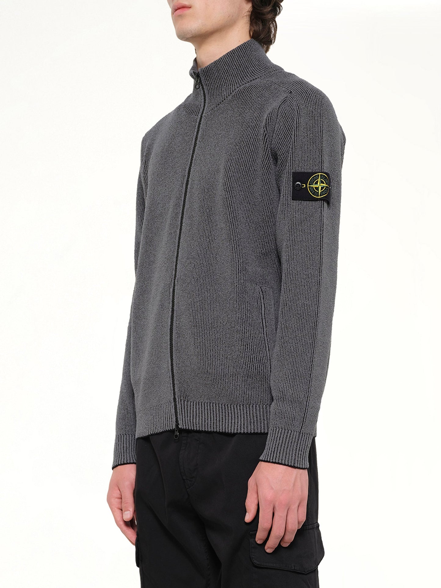 STONE ISLAND 5100034 Cardigan (Grey)