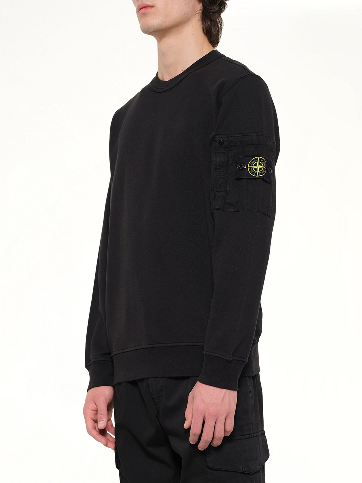 STONE ISLAND 6100019 Sweatshirt (Black)
