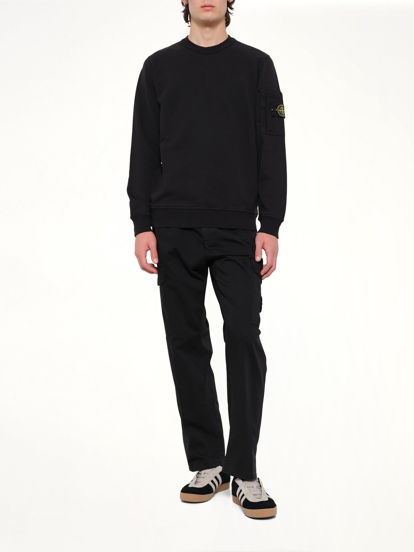 STONE ISLAND 6100019 Sweatshirt (Black)