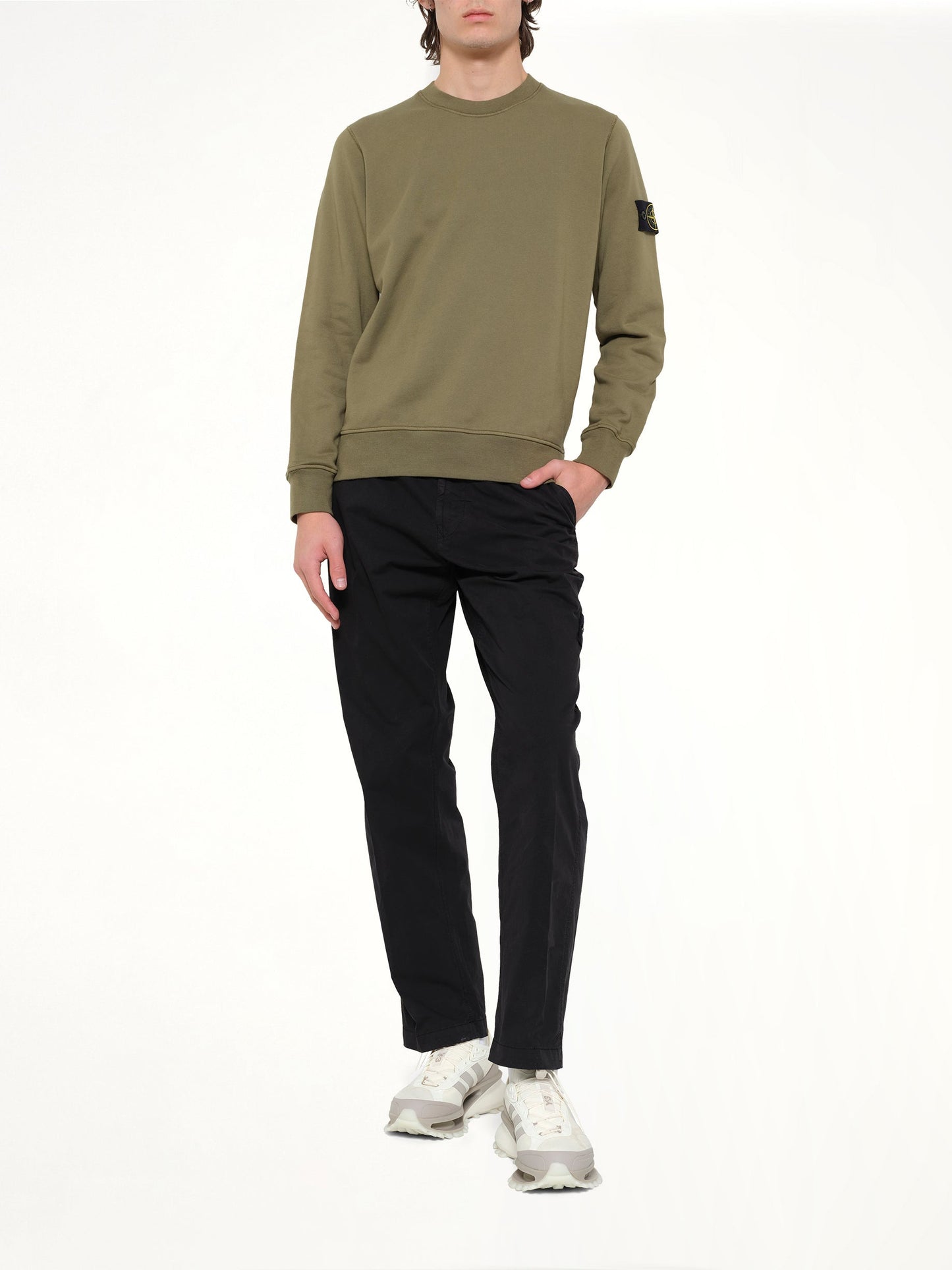 STONE ISLAND 6100060 Sweatshirt (Green)