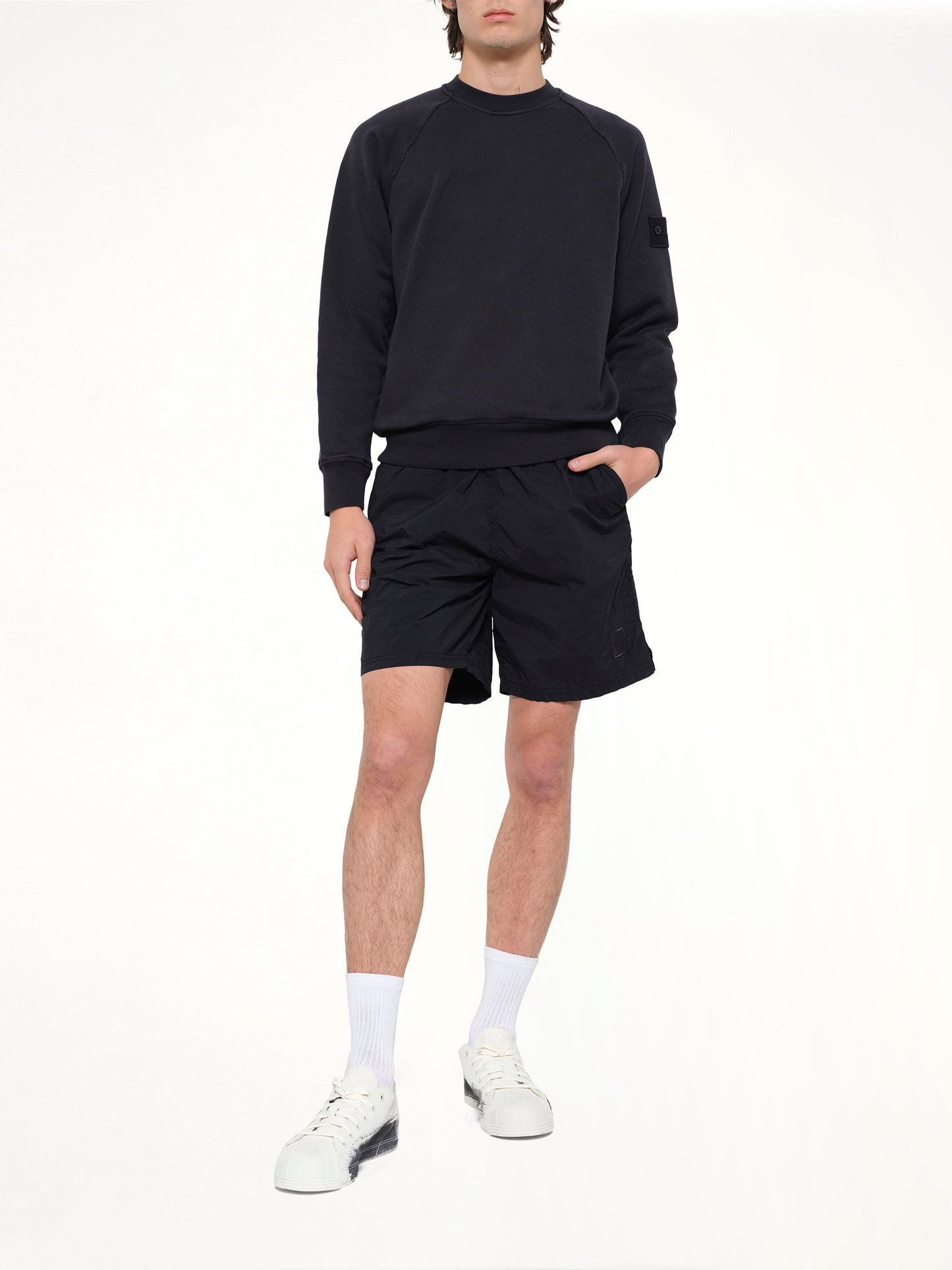 STONE ISLAND B100006 Shorts (Navy)