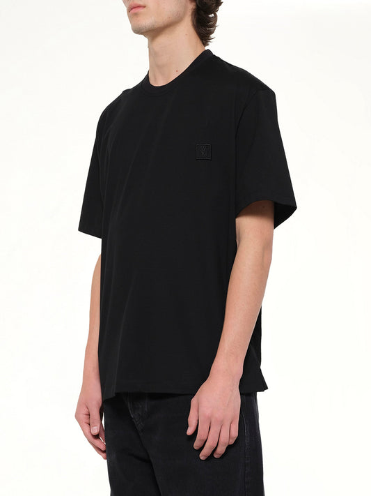 WOOYOUNGMI Baseball Logo T-Shirt (Black)