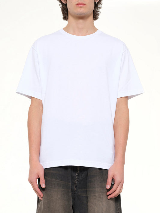 Image of T-Shirts. Product name - Gots Boke Flower 2.0 Embroidered Oversize T-Shirt in White colour by brand - KENZO
