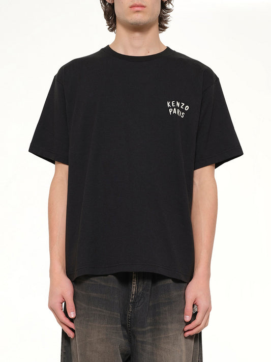 Image of T-Shirts. Product name - Gots Kenzo Boke Heart Oversize T-Shirt in Black colour by brand - KENZO