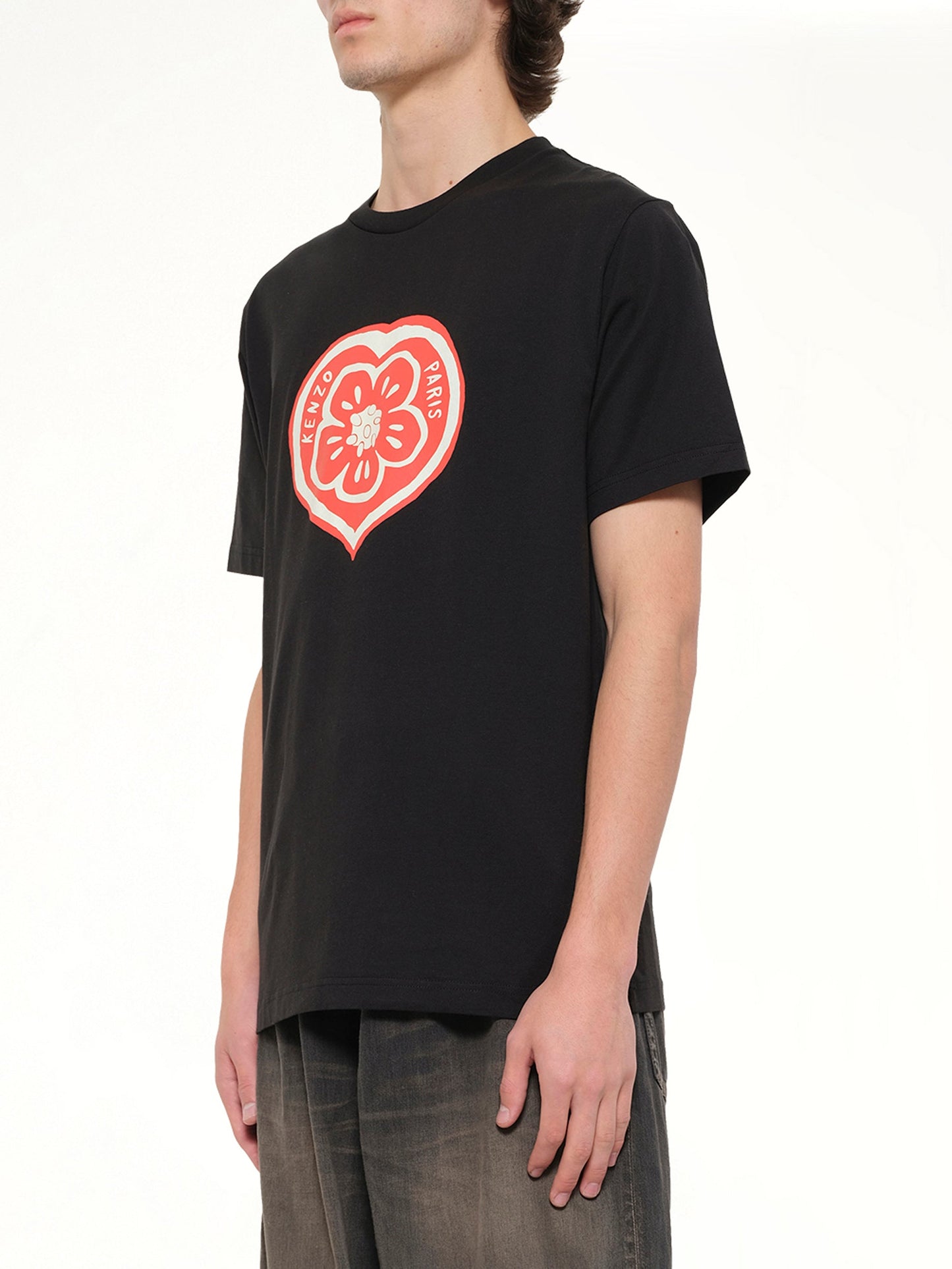 Kenzo Boke Heart Classic T-Shirt (Black)