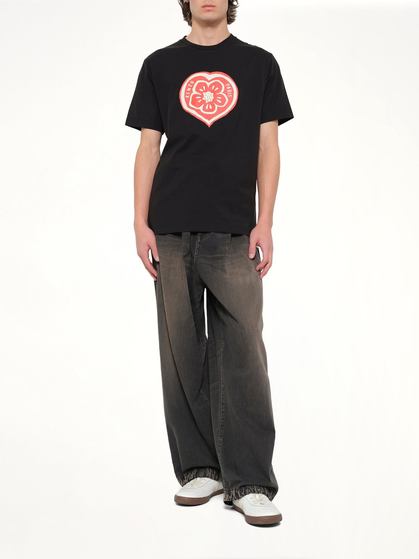 Kenzo Boke Heart Classic T-Shirt (Black)