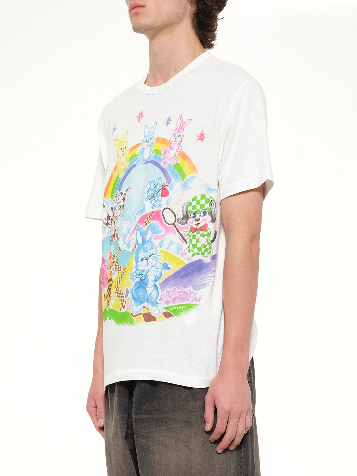 Kenzo Cartoon Classic T-Shirt (White)