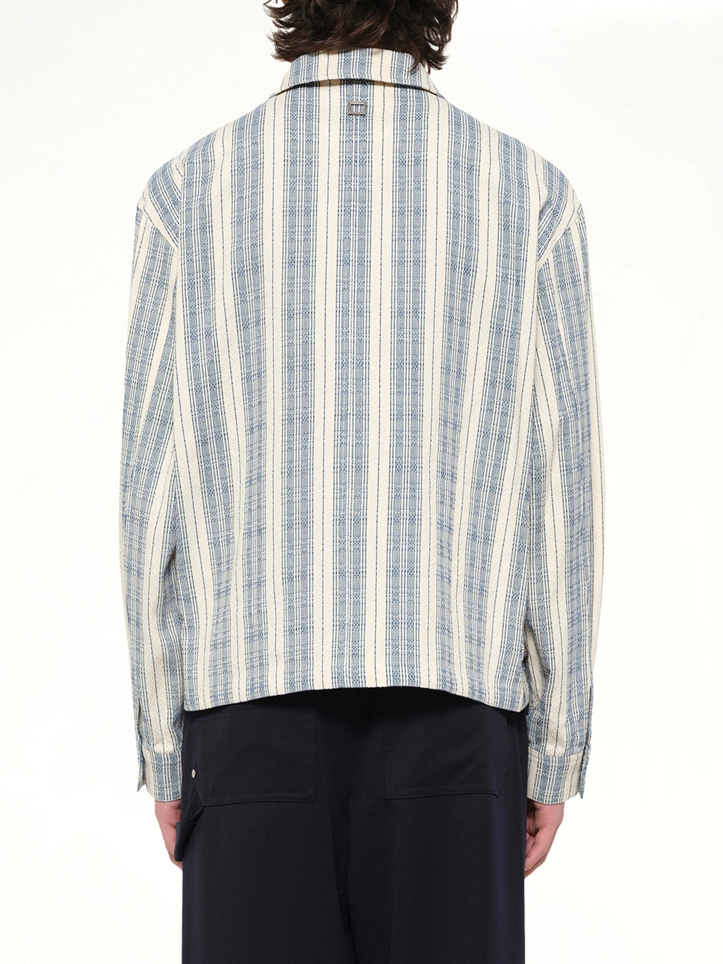 WOOYOUNGMI Stripe Shirt (White)