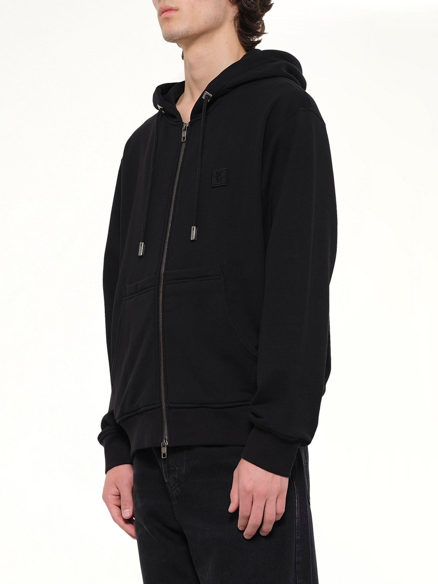 WOOYOUNGMI WYM Zip Hoodie (Black)