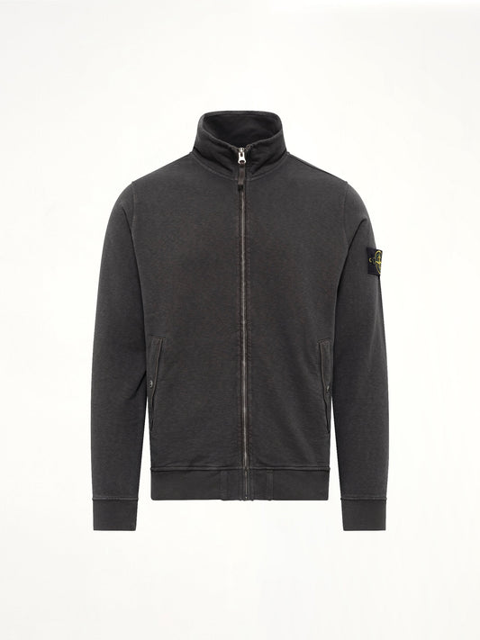 STONE ISLAND 6100033 Zip Up Cardigan (Grey)