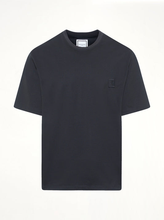 WOOYOUNGMI Baseball Logo T-Shirt (Black)