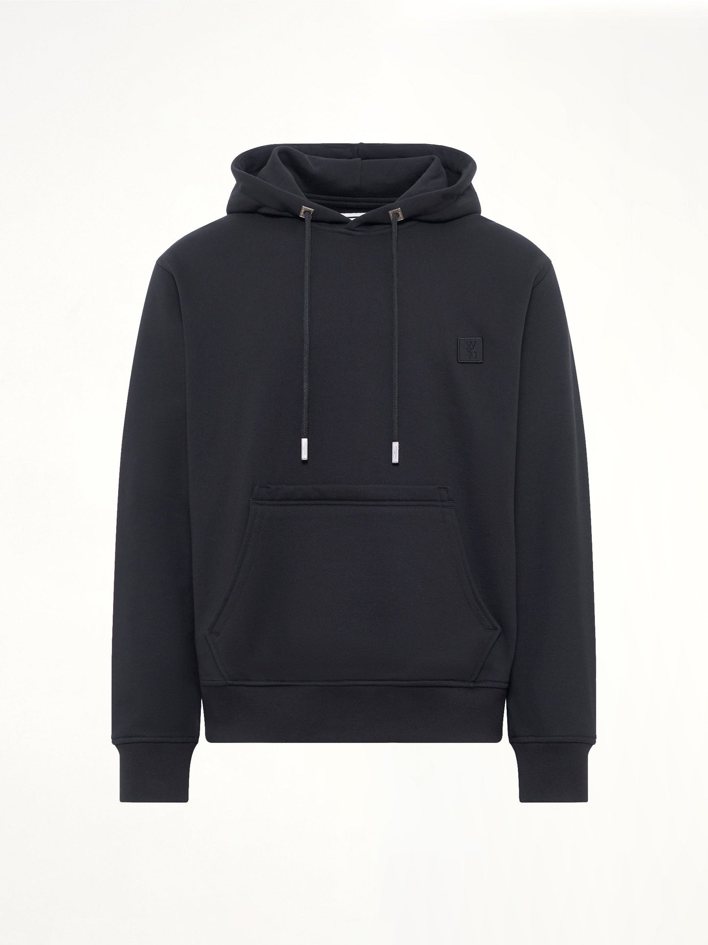 WOOYOUNGMI Flower Back Print Hoodie (Black)