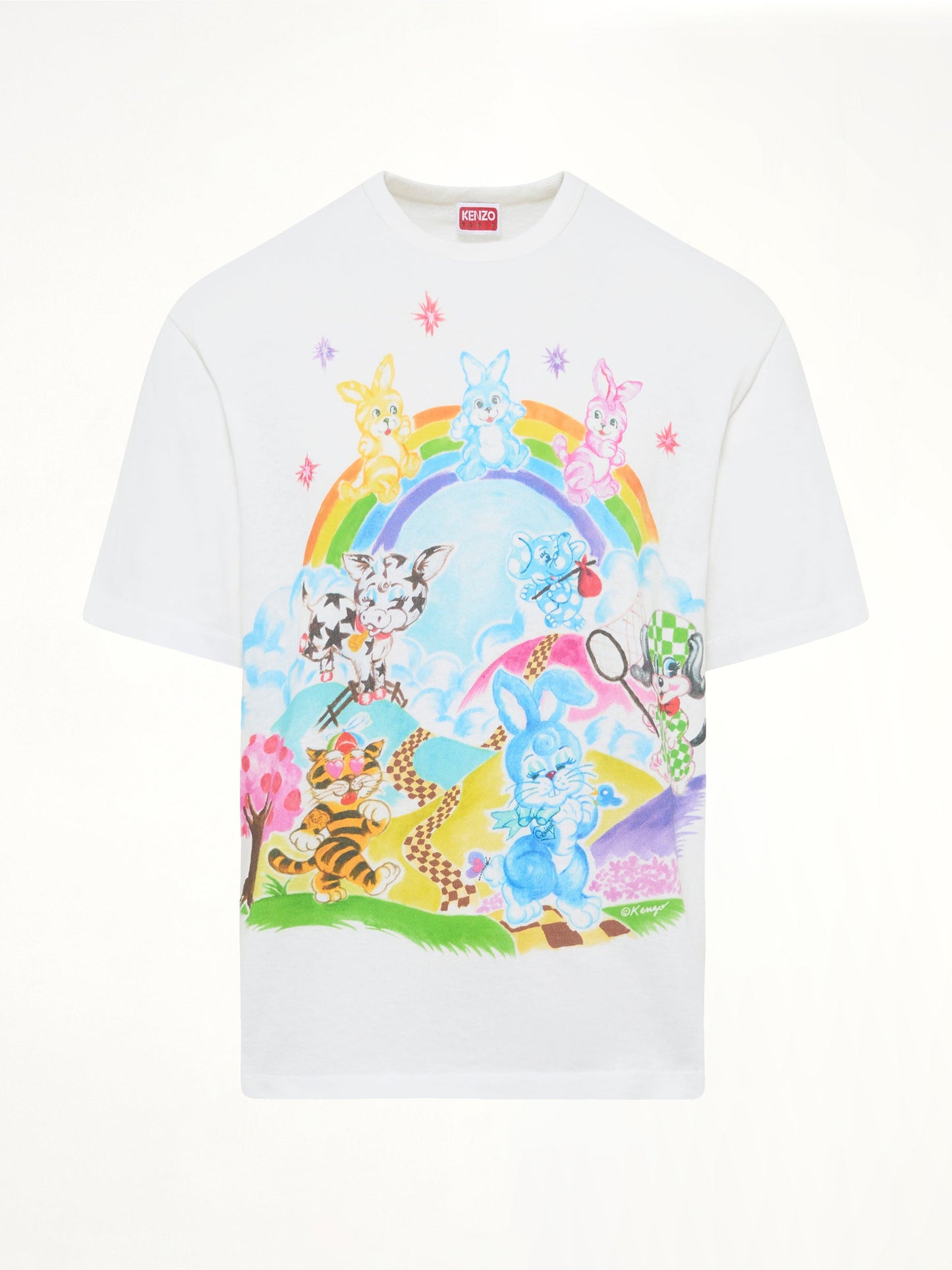 Kenzo Cartoon Classic T-Shirt (White)