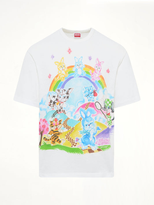 Kenzo Cartoon Classic T-Shirt (White)