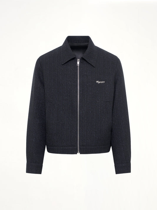 WOOYOUNGMI Wool Blouson (Black)