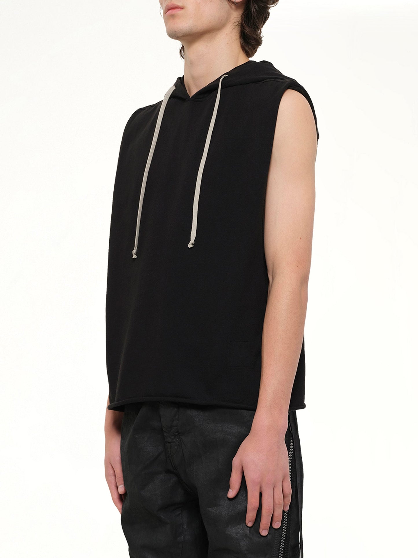 RICK OWENS DRKSHDW Hooded Tunic (Black)