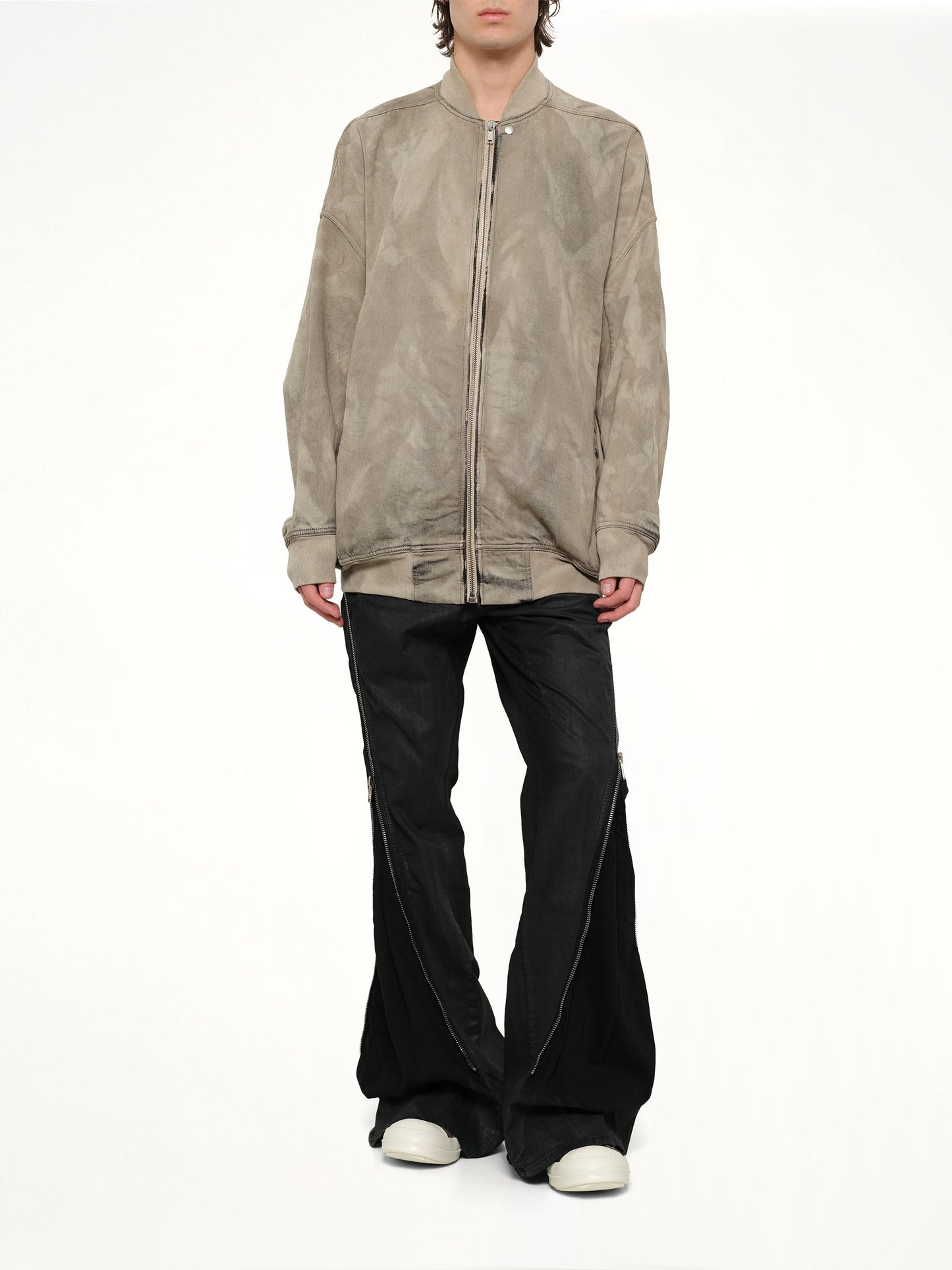 RICK OWENS DRKSHDW Jumbo Flight Jacket (Brown)