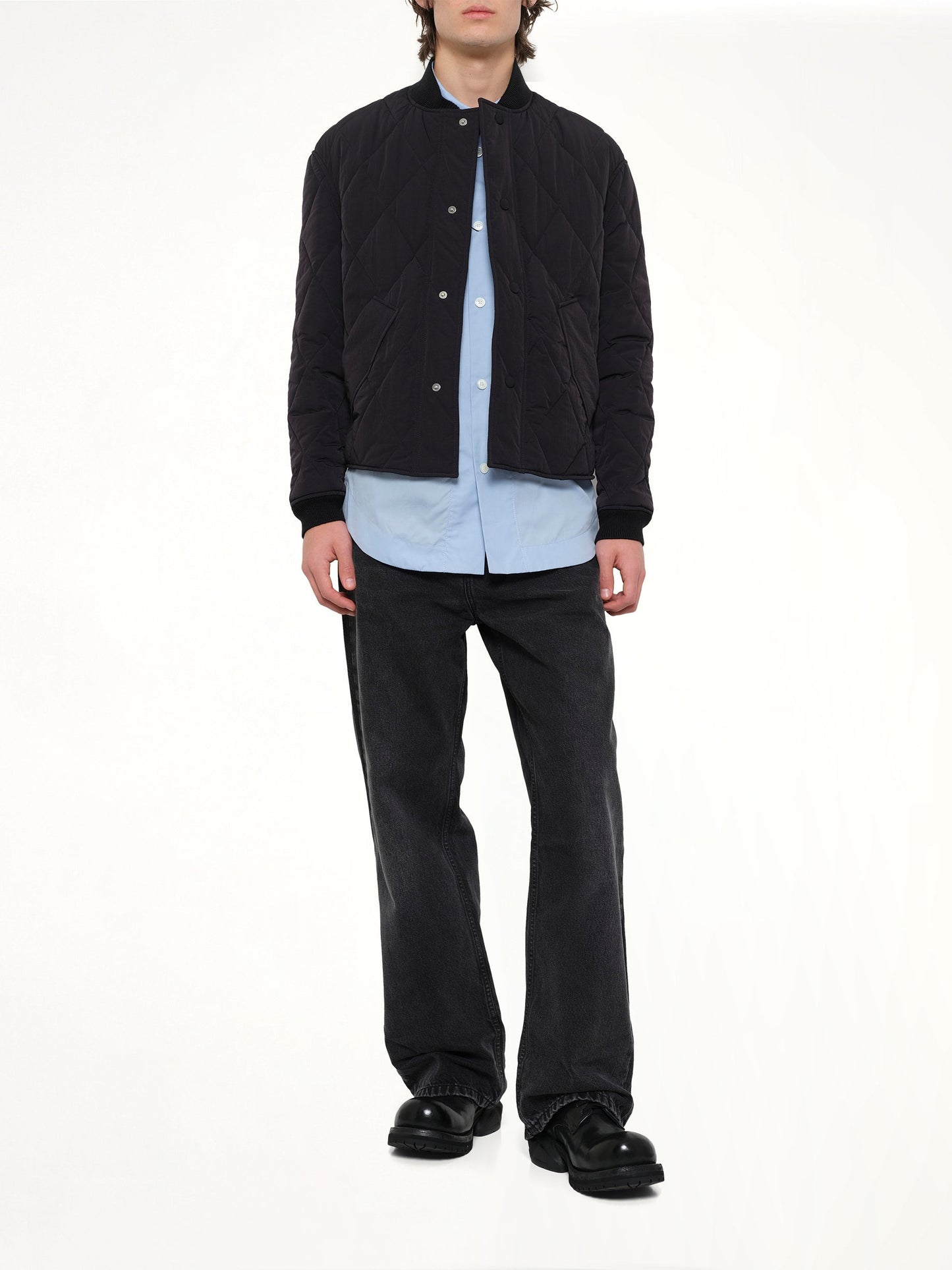 AMI PARIS Padded Jacket (Black)